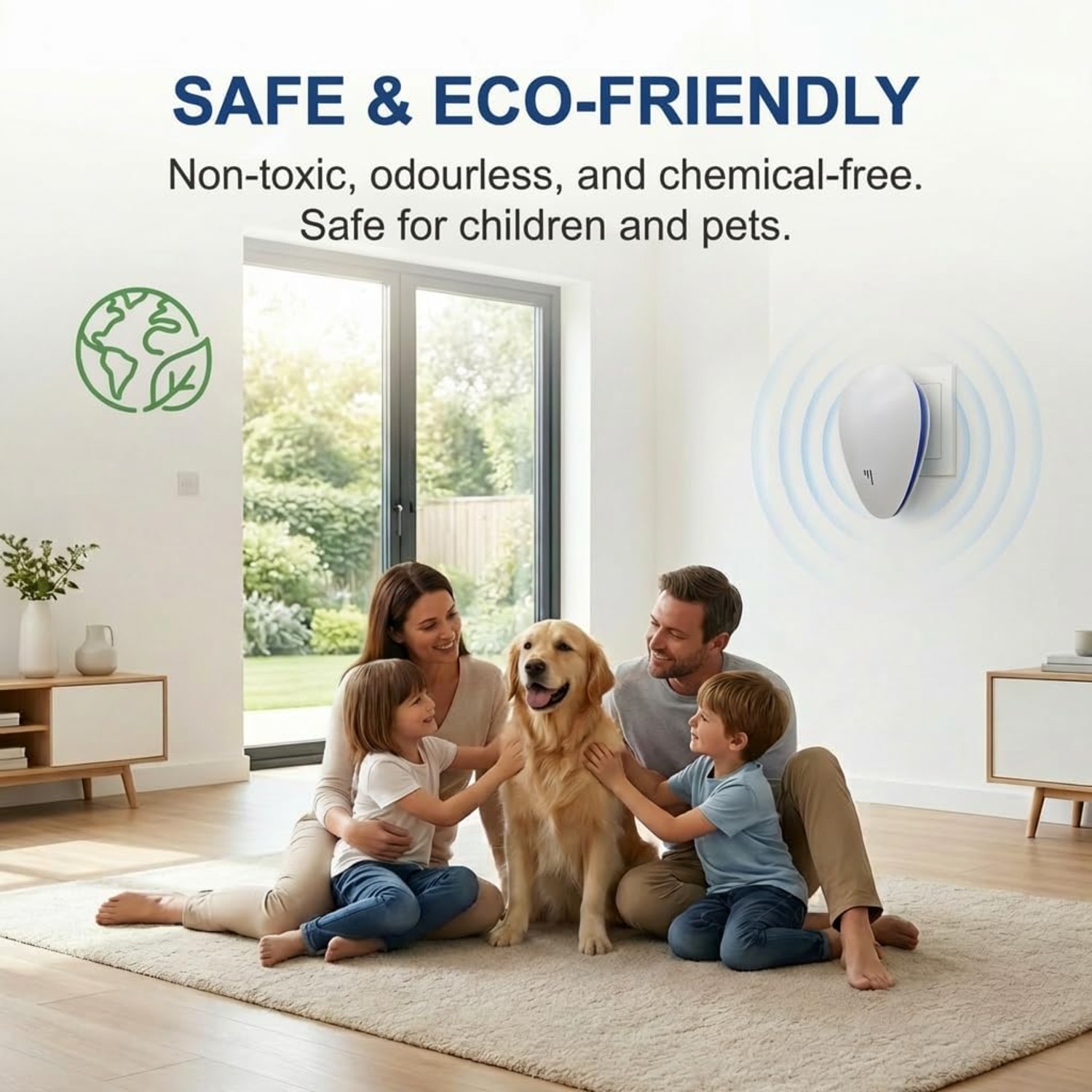 Multifunction ElectroSonic Pest Repeller: image 4