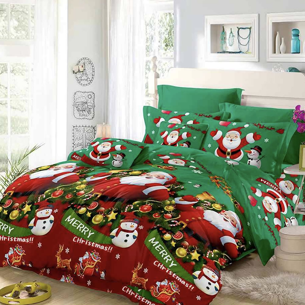 Christmas Bedding - UK King 4 Piece Set: image 2