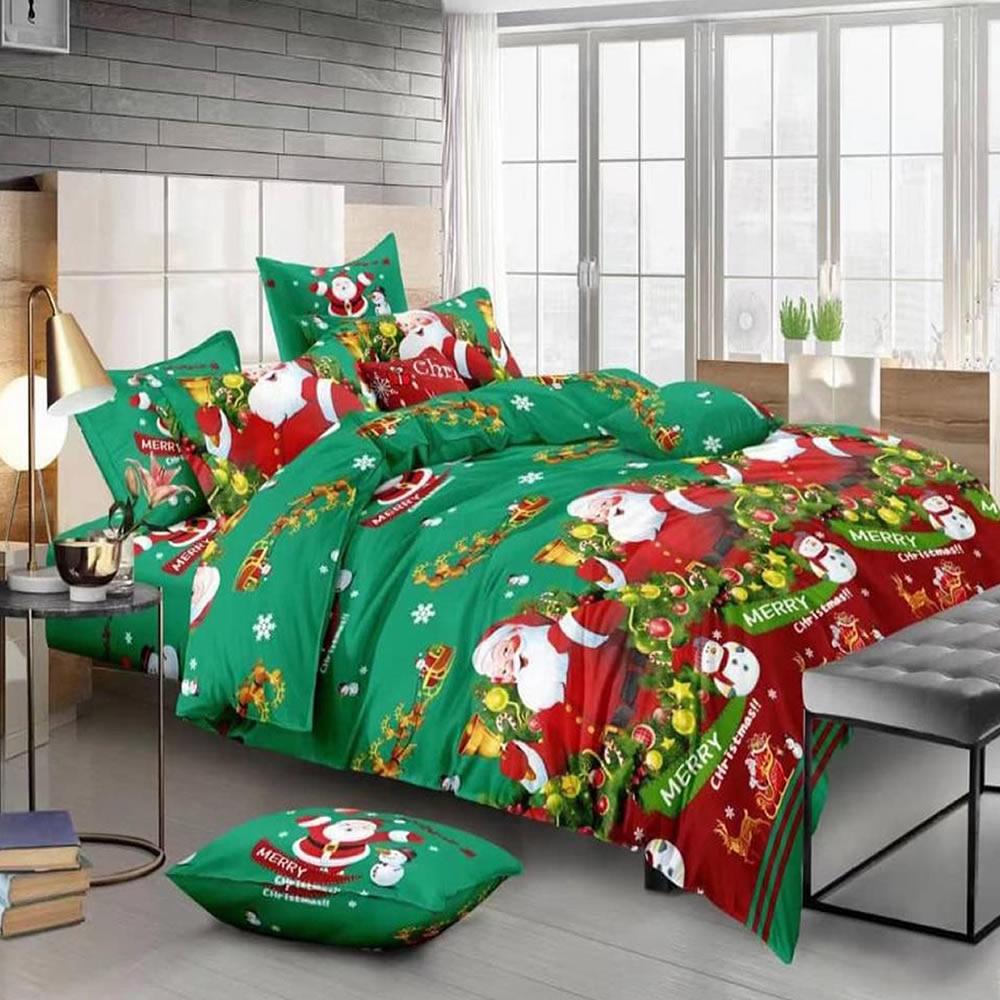 Christmas Bedding - UK King 4 Piece Set: image 1