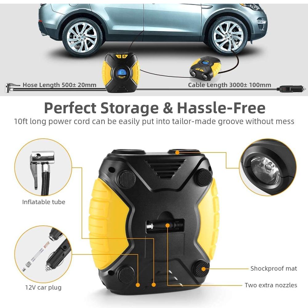 Digital Car Tyre Inflator: image 6