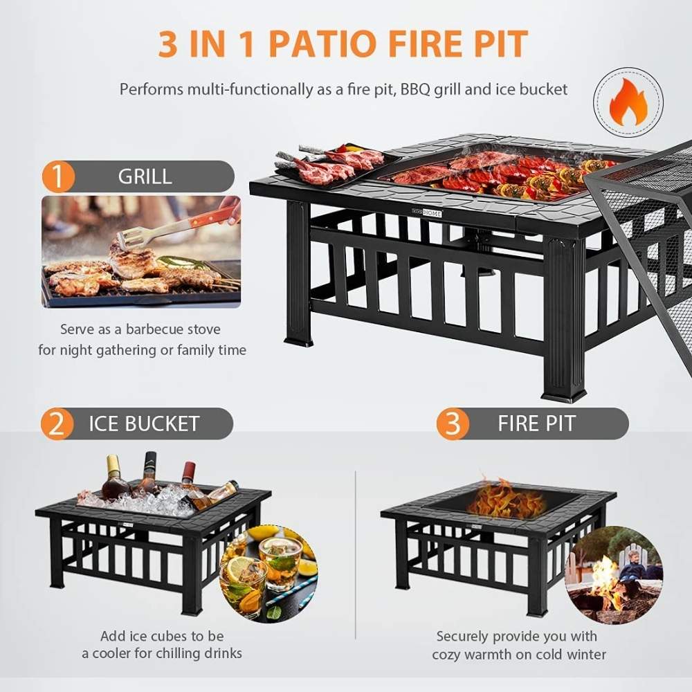 Wood Burning Firepit: image 5