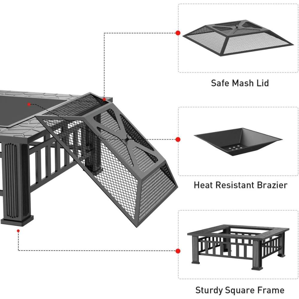 Wood Burning Firepit: image 6