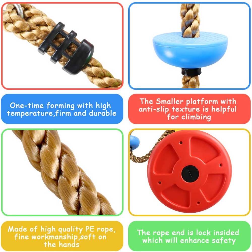 Single Disc Seat & Climbing Rope: image 6