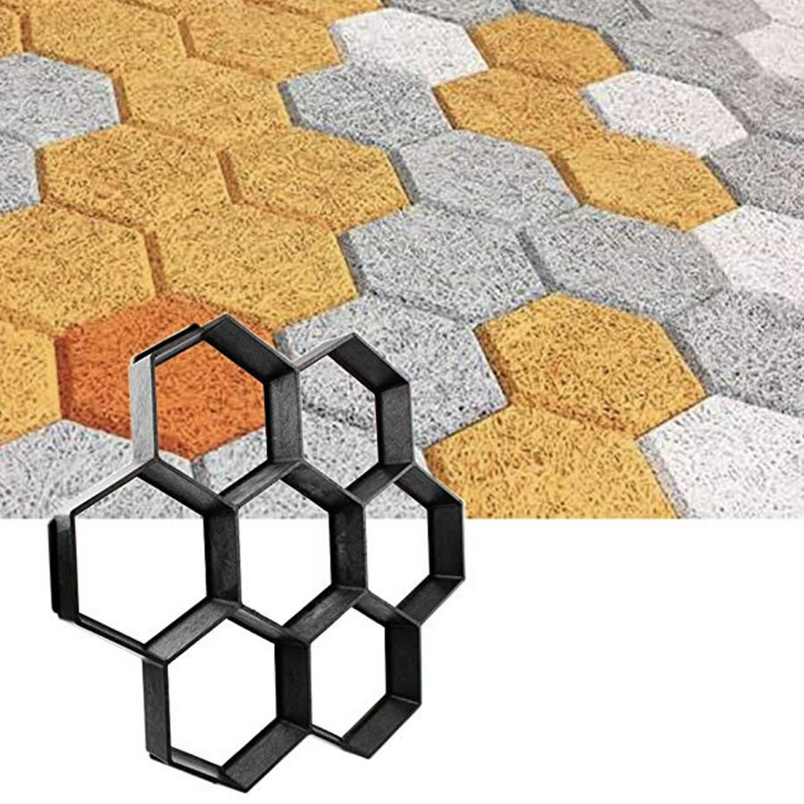 Paver Mould - Hexagon - 29cm x 28cm: image 8
