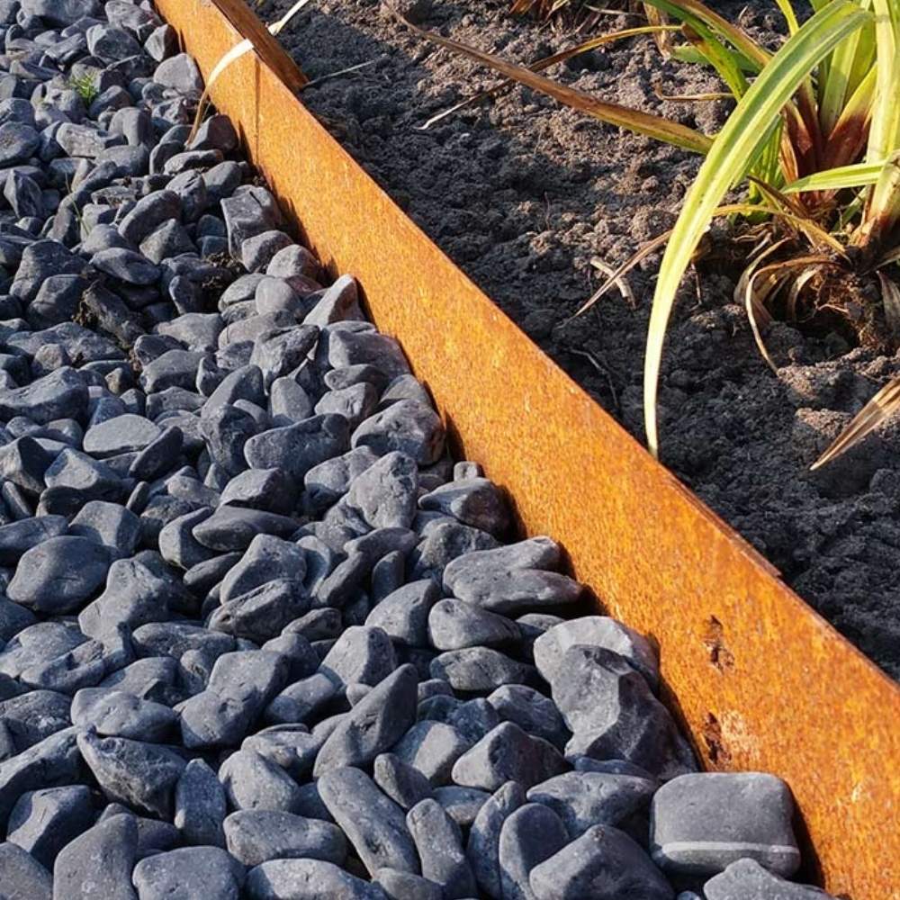 Corten Steel Garden Edge - 100mm Face Height (per m): image 3