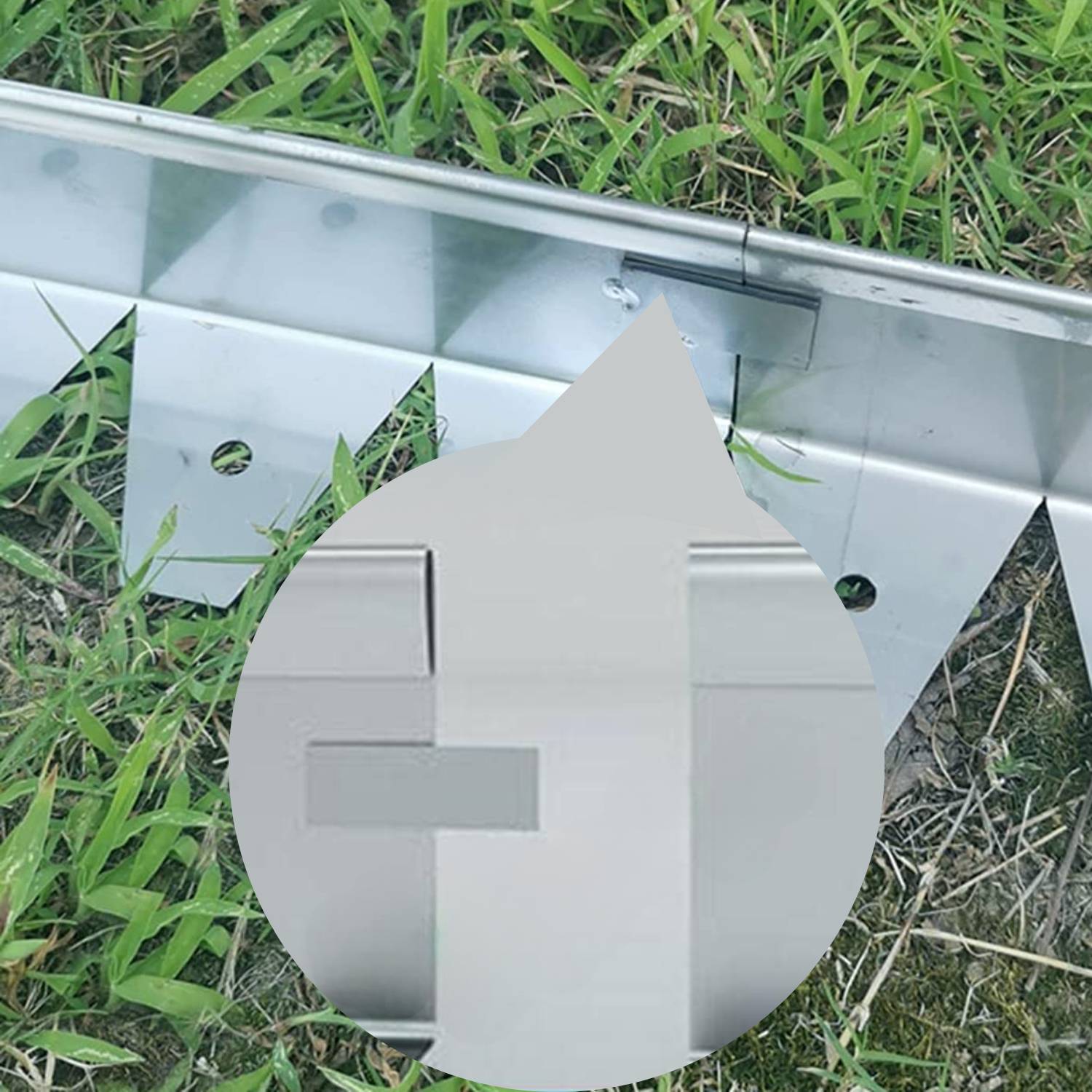 Stainless Steel Garden Edge - 50mm Face Height (per m): image 3