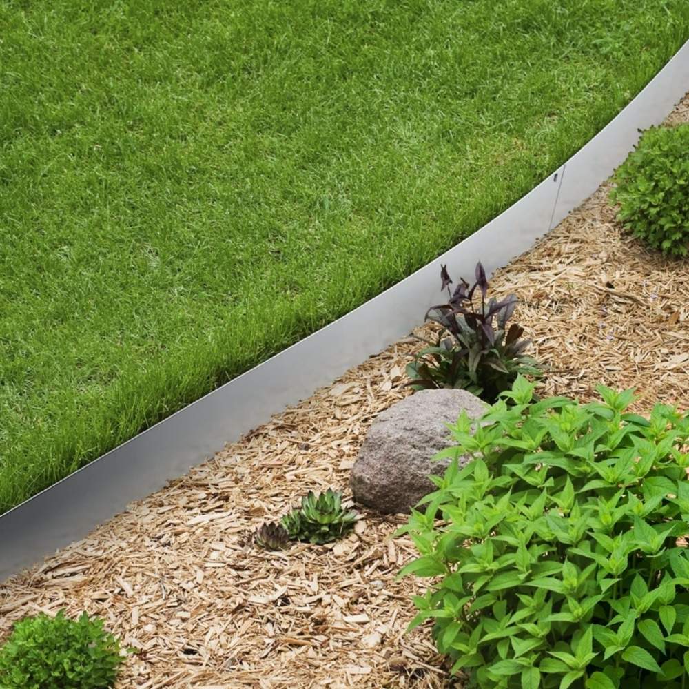 Stainless Steel Garden Edge - 50mm Face Height (per m): image 5