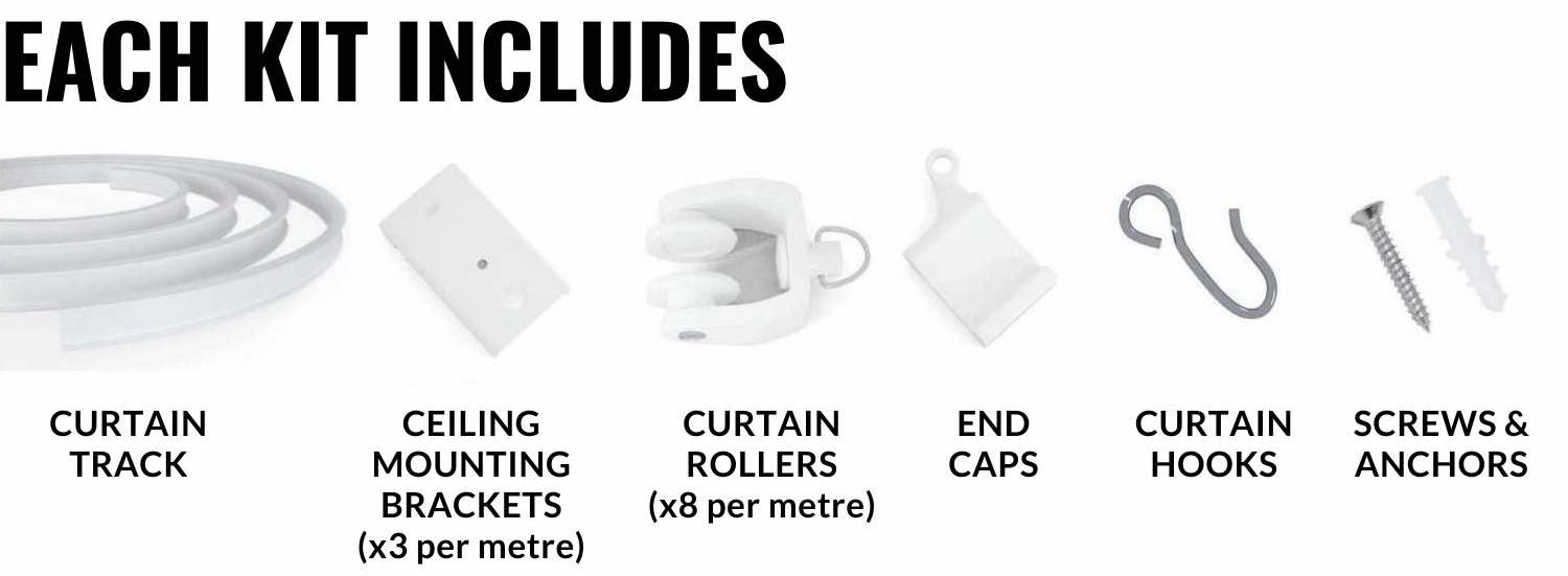 Ceiling Curtain Track: image 10
