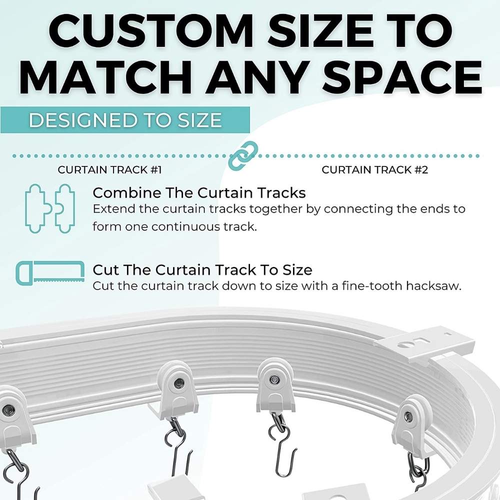 Ceiling Curtain Track: image 11