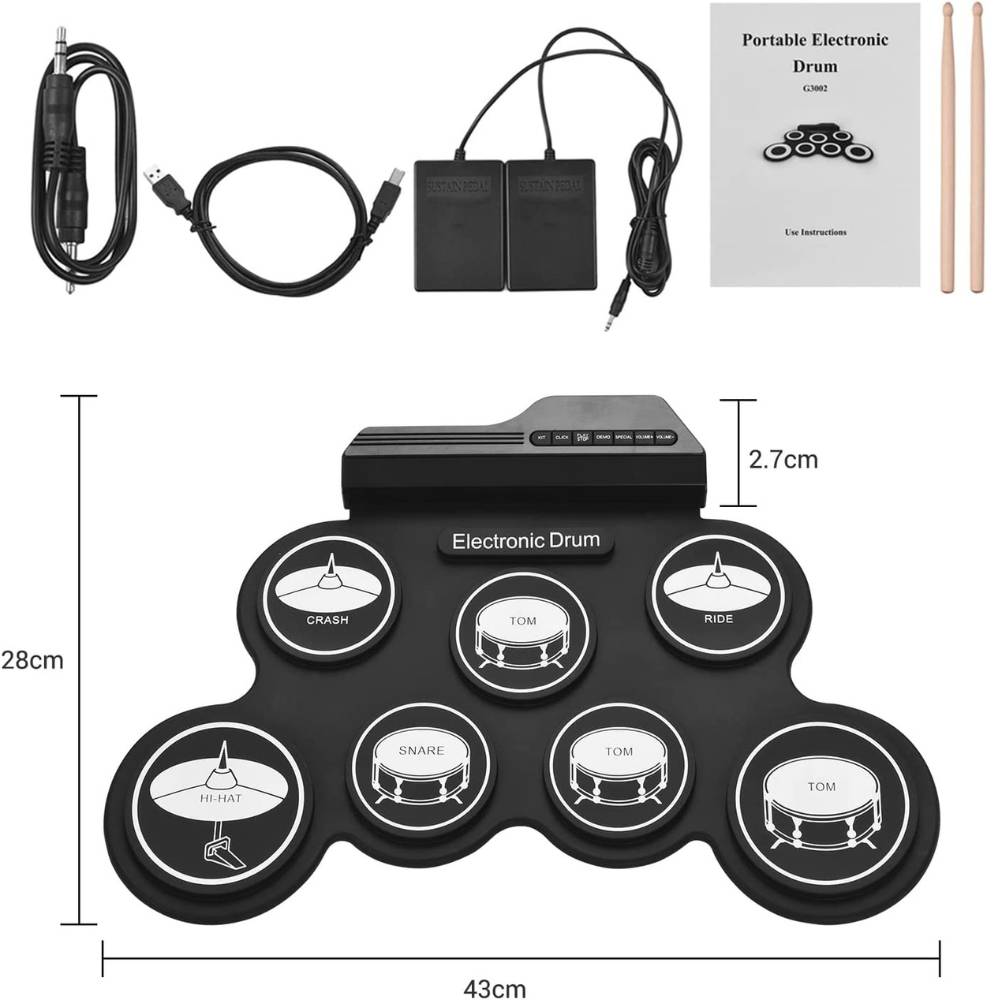 Portable Electronic Drums: image 4