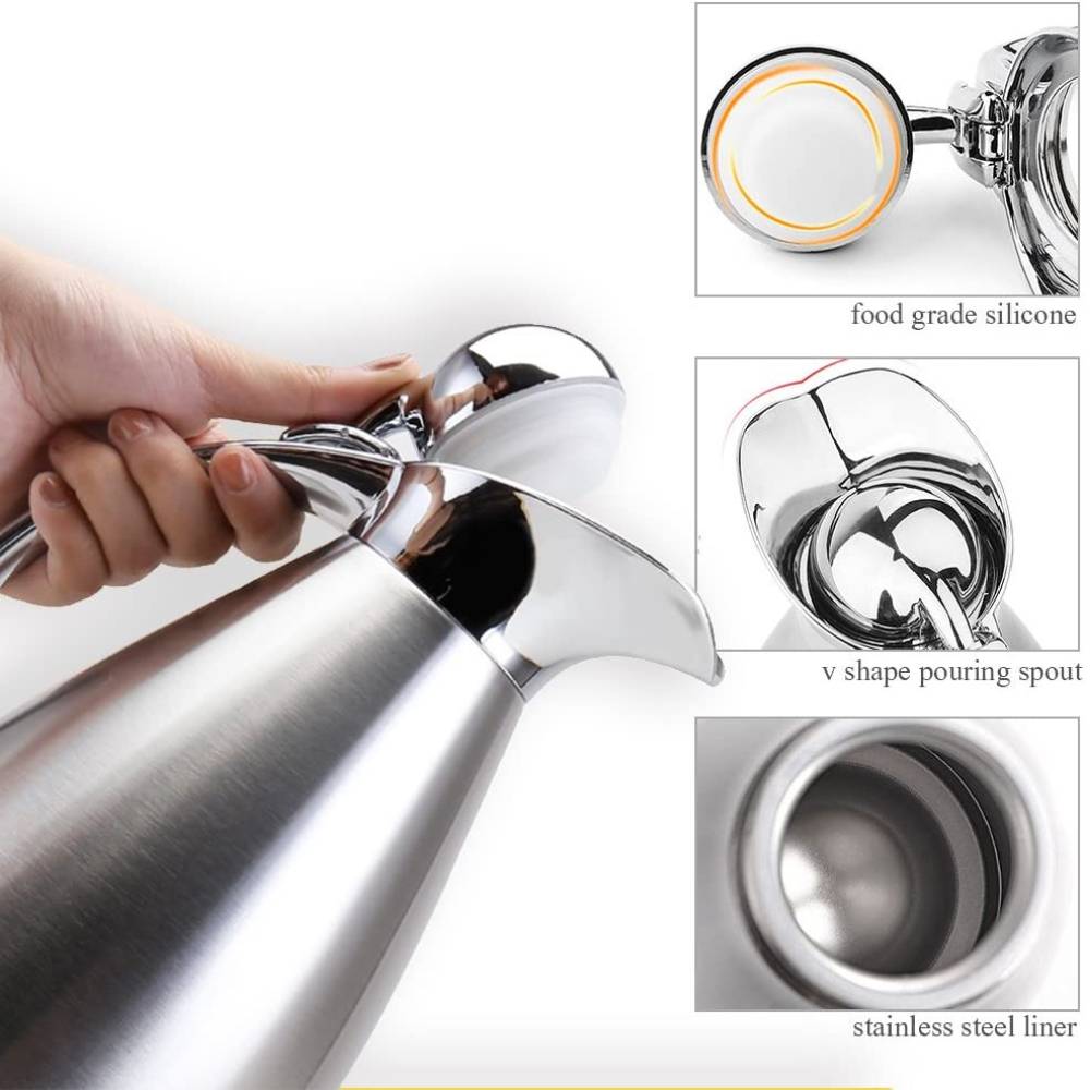 Stainless Steel Thermos Jug: image 2