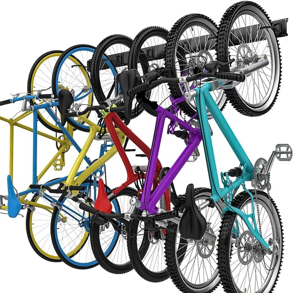 Wall Bike Storage - 4 Bike