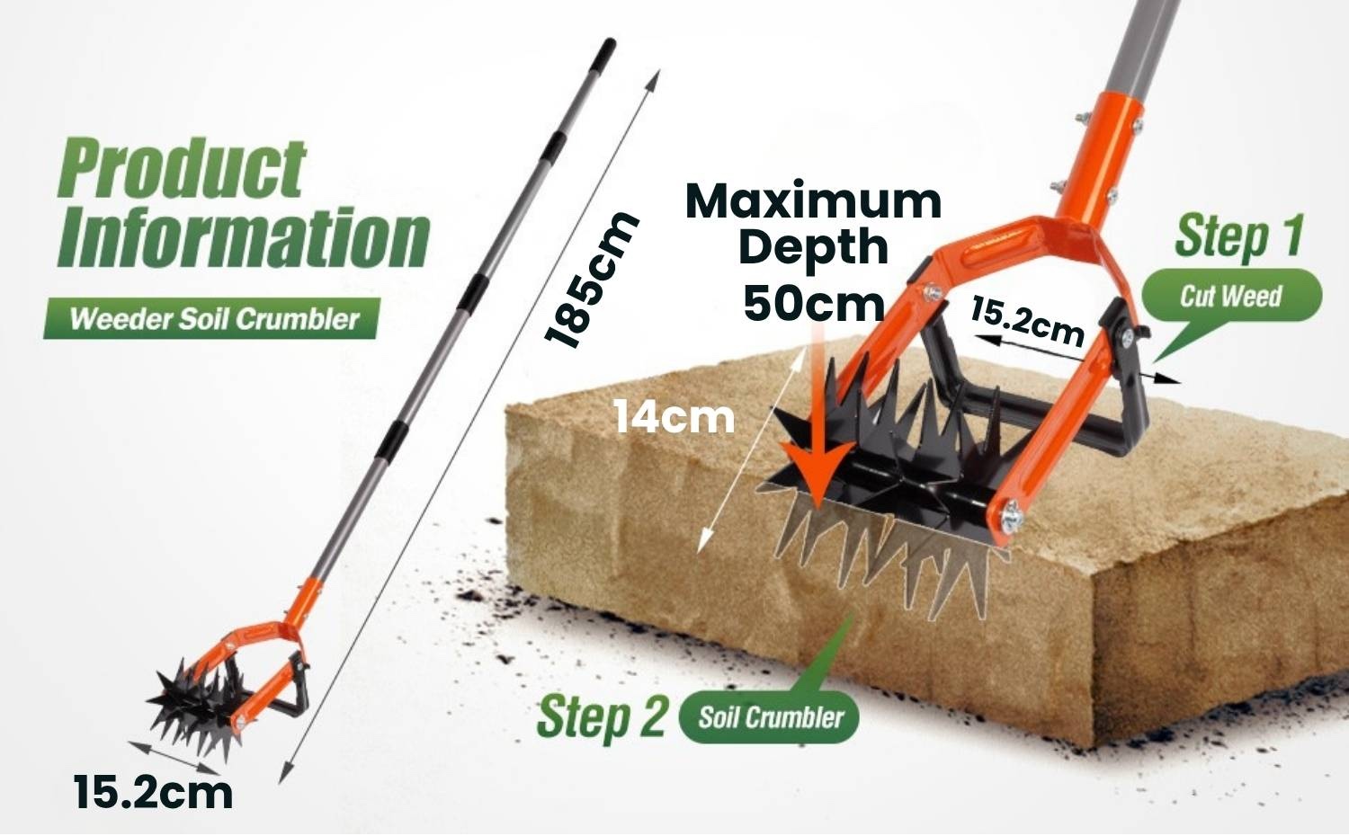 Hand Held Tiller Cultivator: image 7