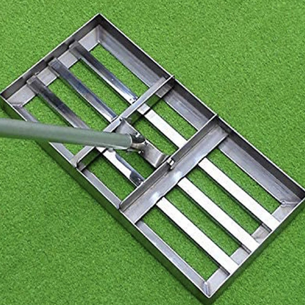 How to use a landscaping rake