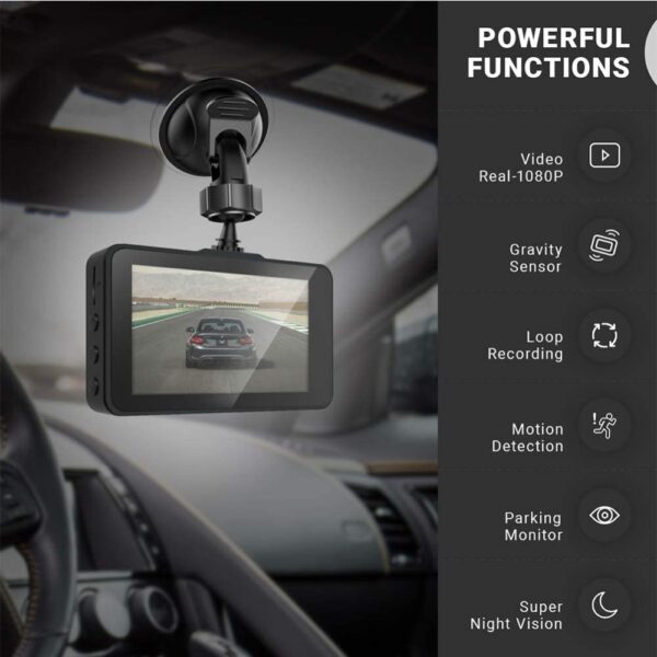 dash cam front and rear camera online