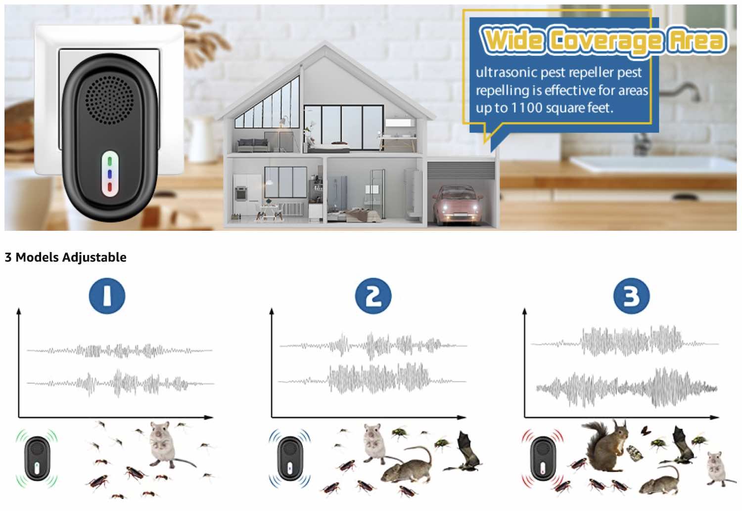 electronic pest control device